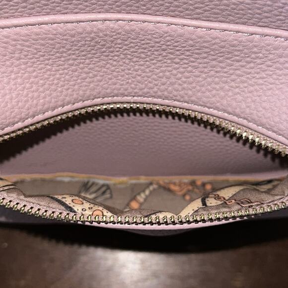 Blush Pink Faux Leather Mini Backpack - Picture 2 of 11